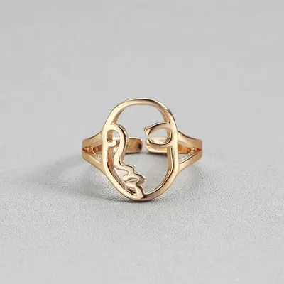 Bague acier Poker Face