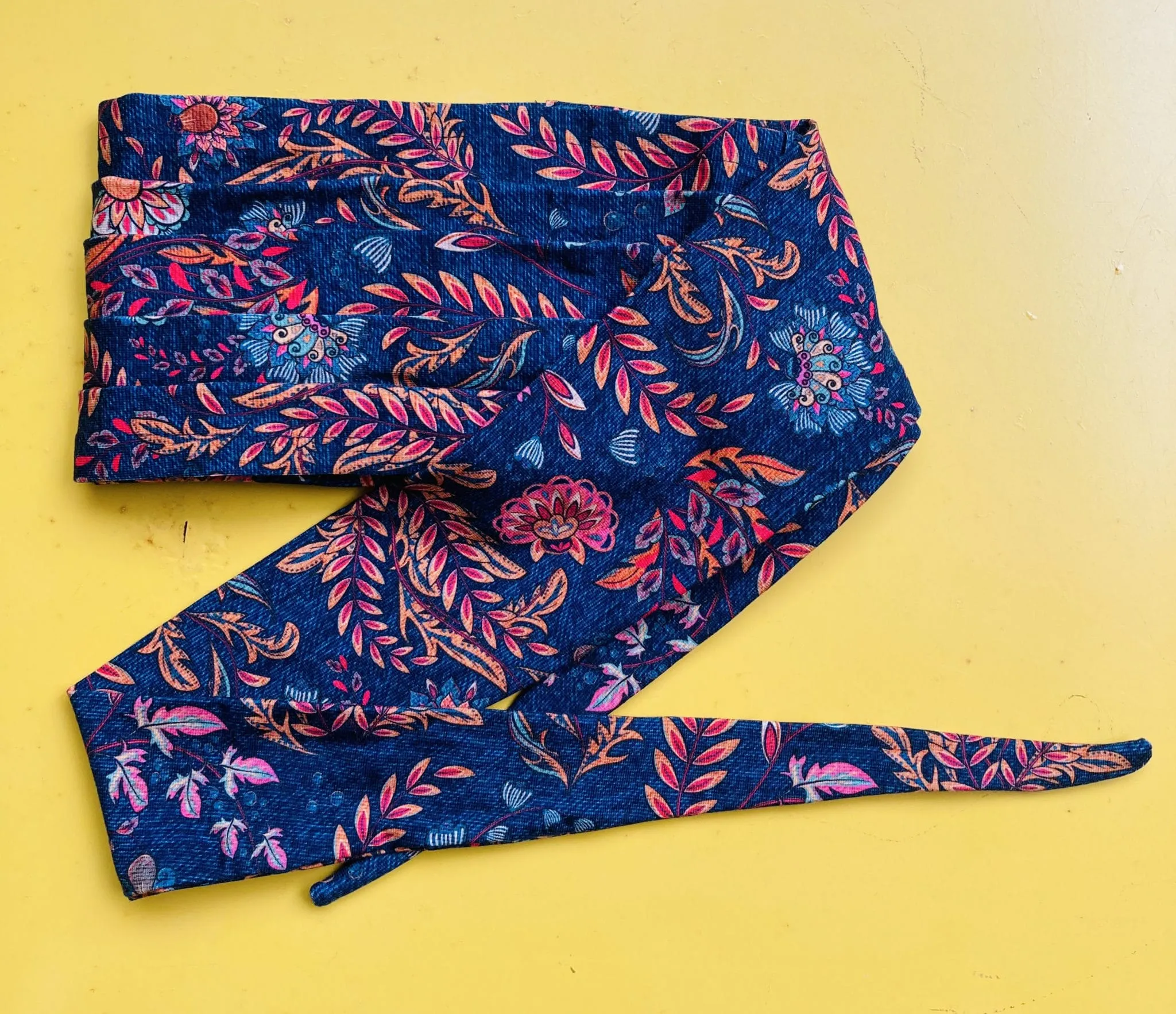 Bandeaux à cheveux XL – Cachemire denim