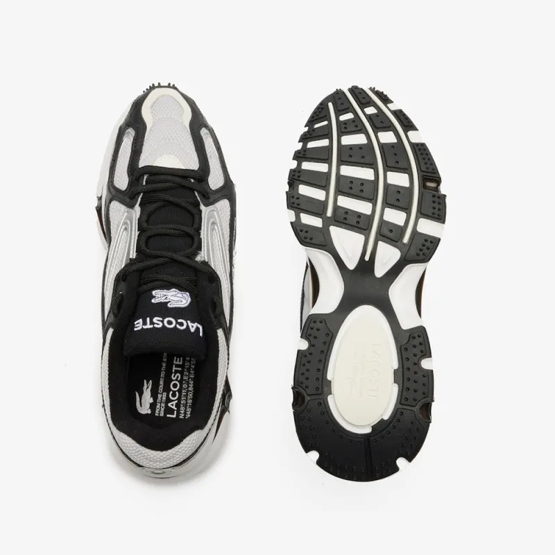 BASKETS LACOSTE L003 2K24 GRISES ET ARGENTÉES