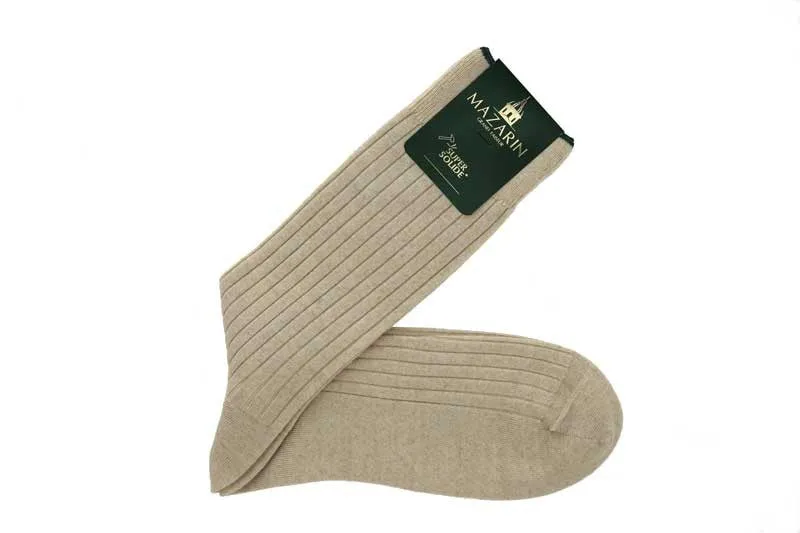 Beige - Super-solide Laine