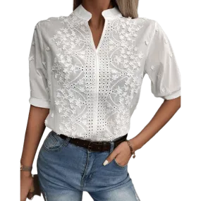 Blouse Bohème Blanche