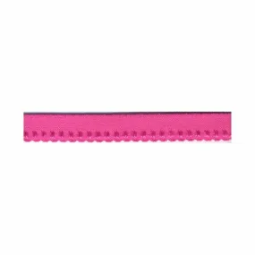 Bobine 25m élastique lingerie 10mm fuchsia 10mm