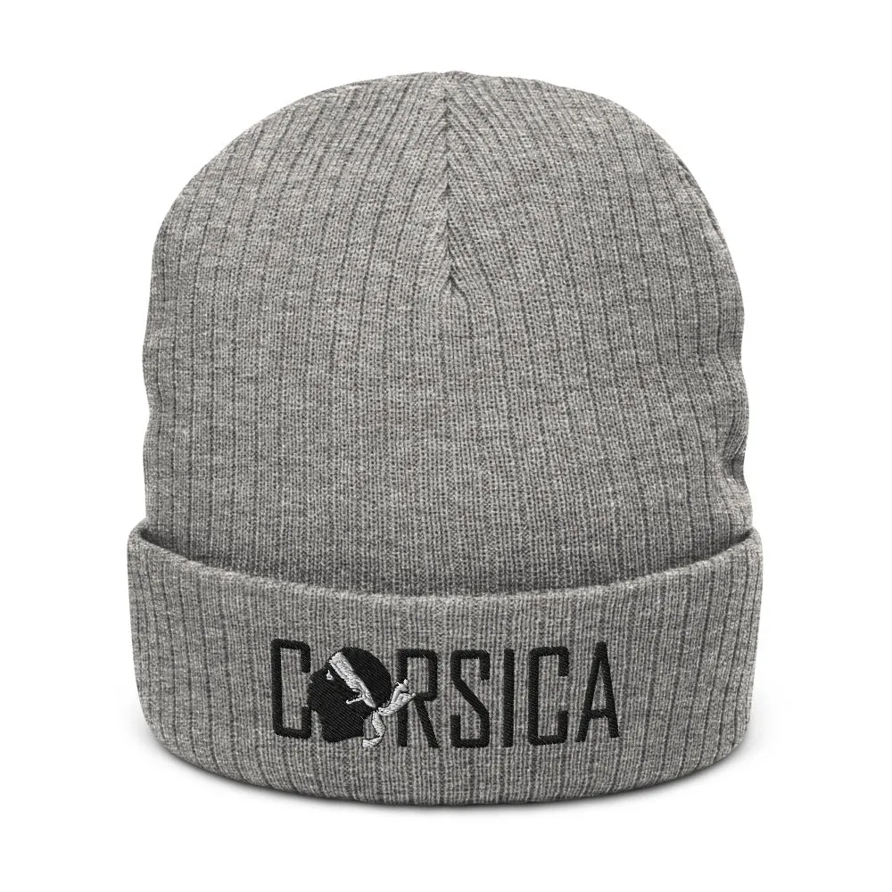 Bonnet à revers recyclé Corsica