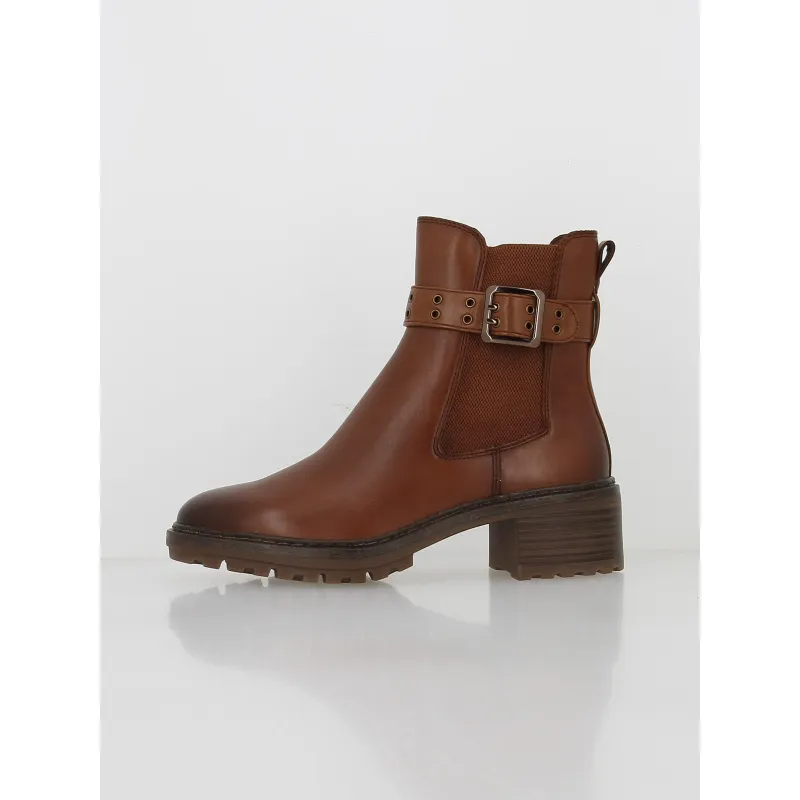 Boots plateforme fermetures éclair uni noir femme - Xti | wimod
