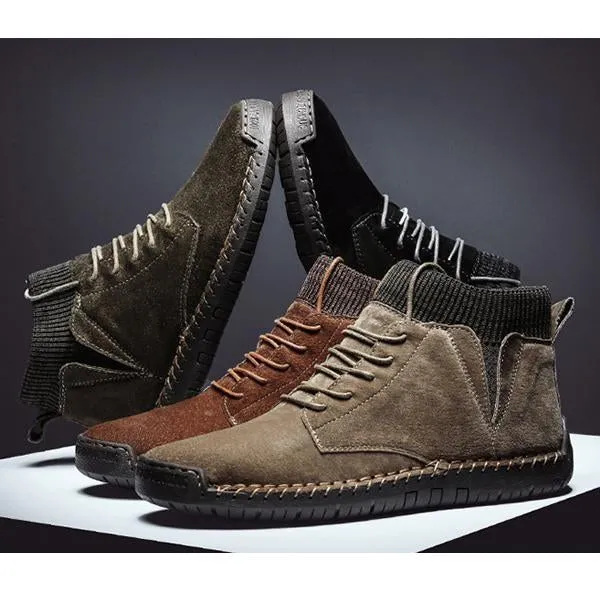 Bottes Année 70 Vintage Haute pour hommes