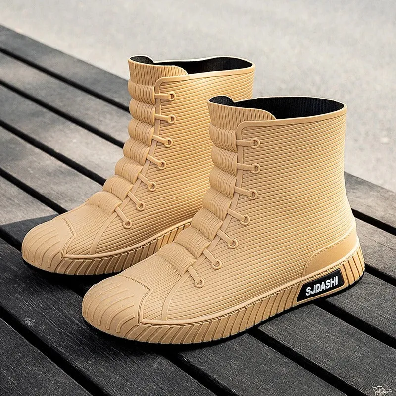 Bottes décontractées à canon court pour hommes