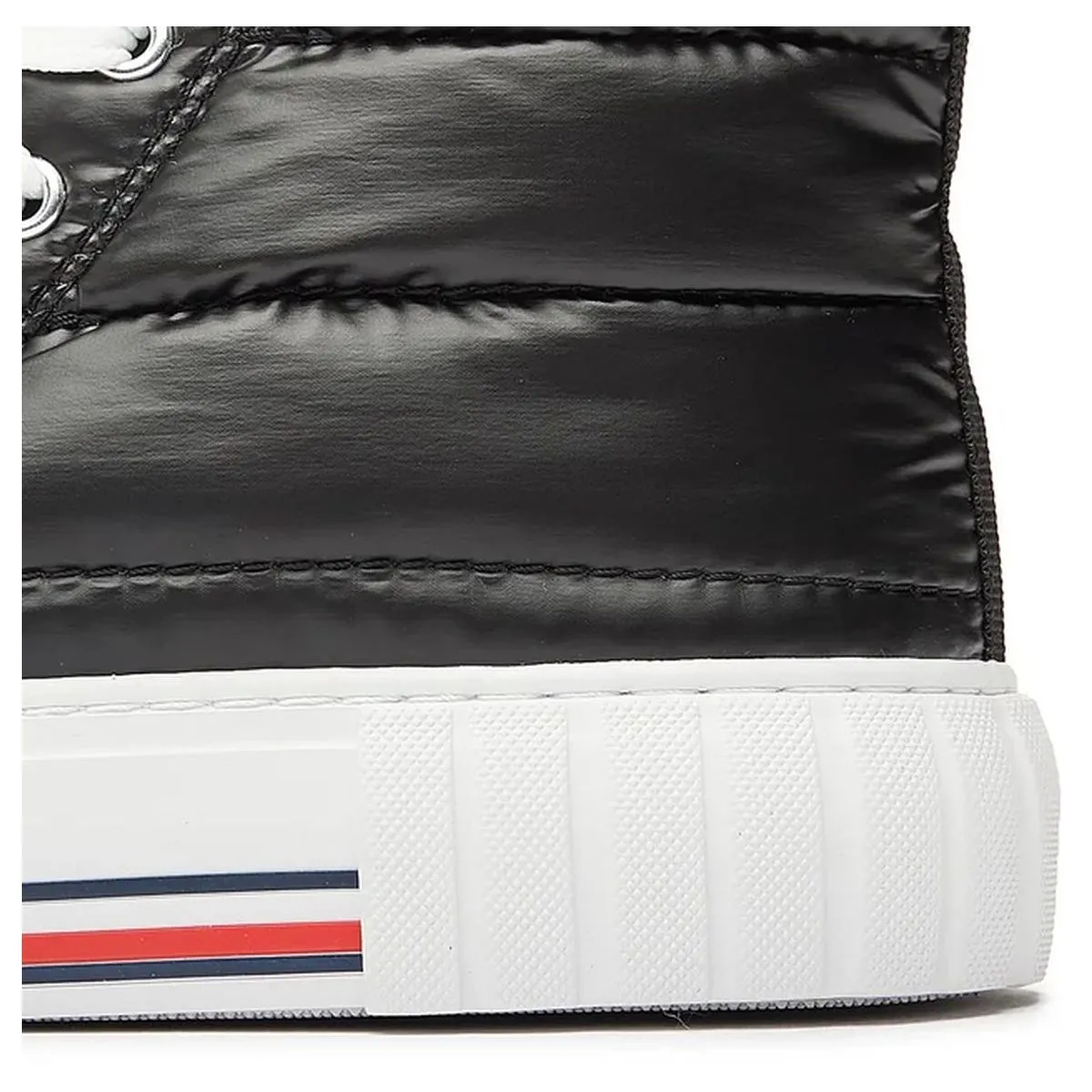 Bottines Tommy hilfiger high top laceup sneaker noir