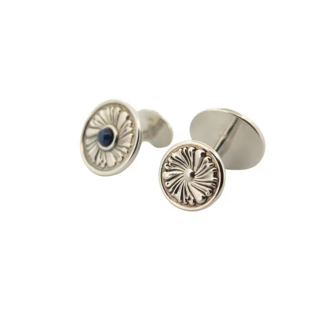 BUCCELLATI BOUTONS DE MANCHETTE fleurs