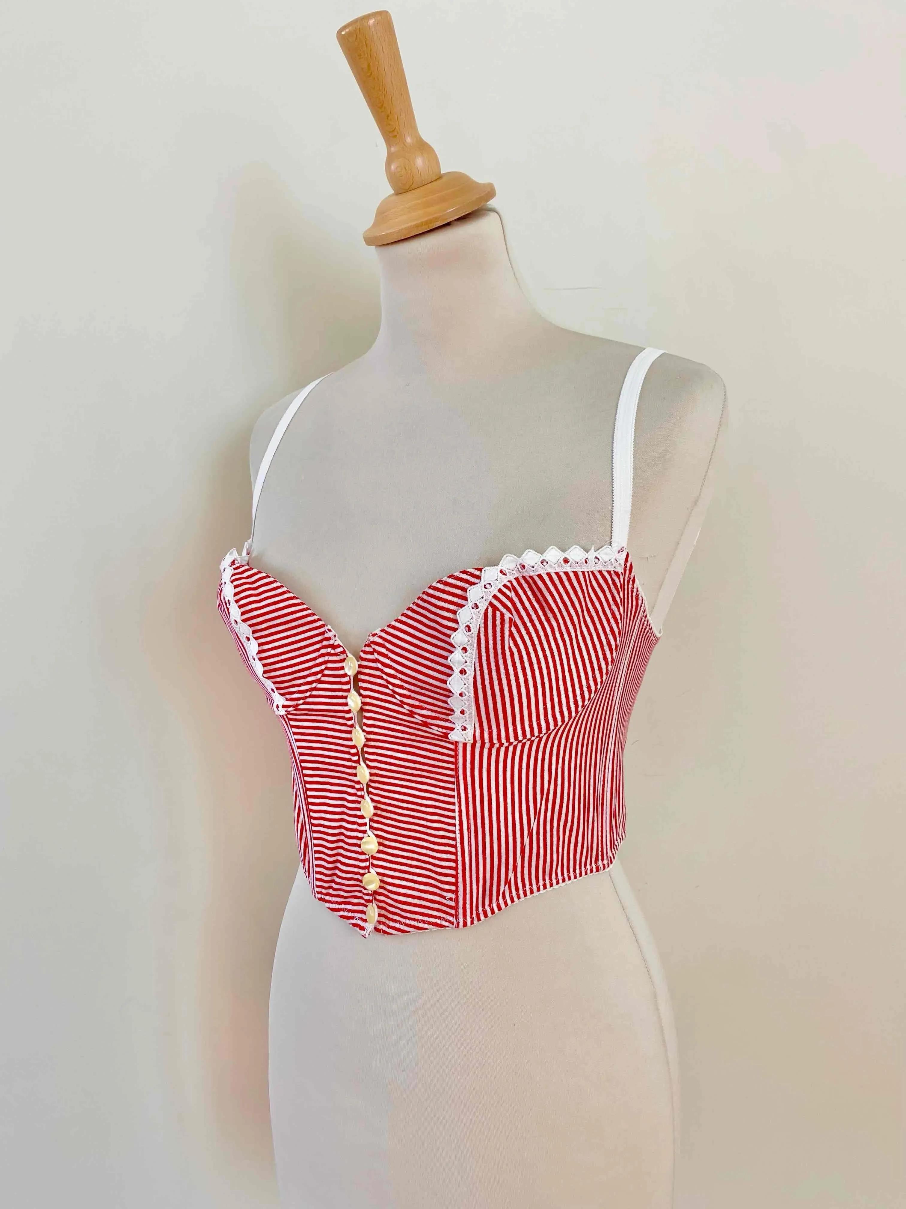 Bustier en coton