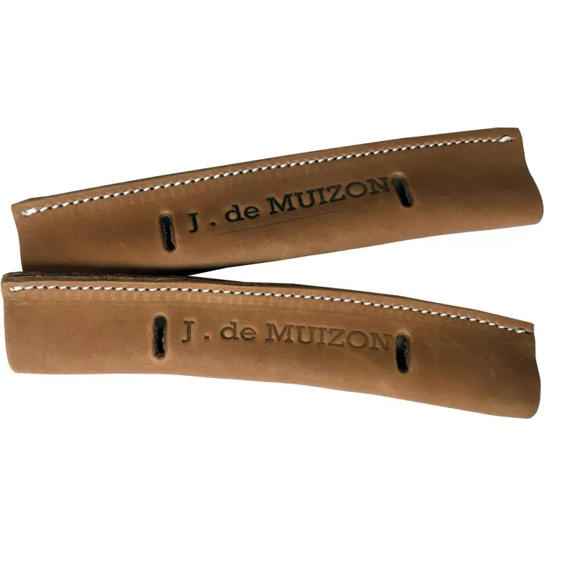 Cache-éperons cuir coloré - De Muizon - De Muizon Creations - Cavalier - Equestra