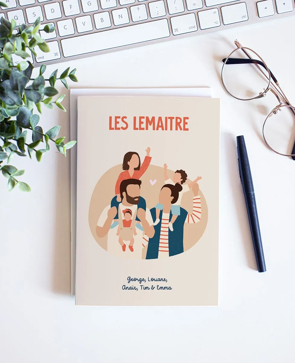 Carnet Famille sur les épaules