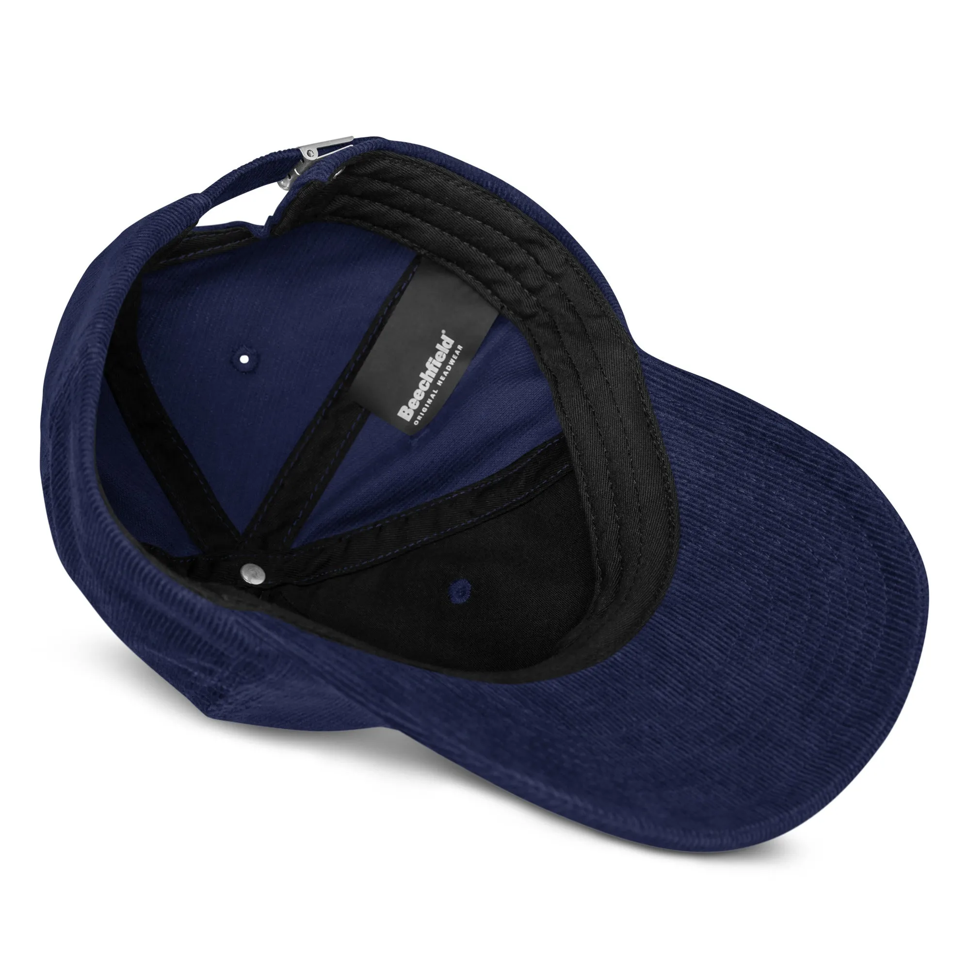 Casquette en velours côtelé