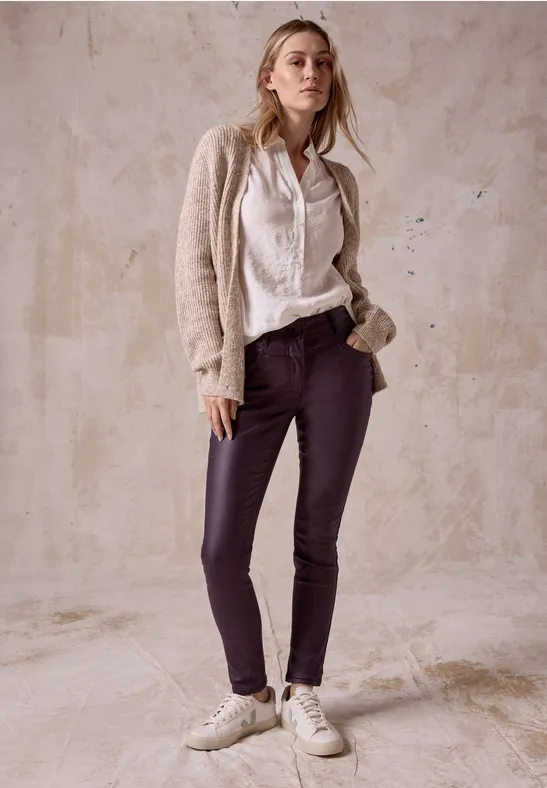 CECIL Pantalon enduit  - Style SCARLETT