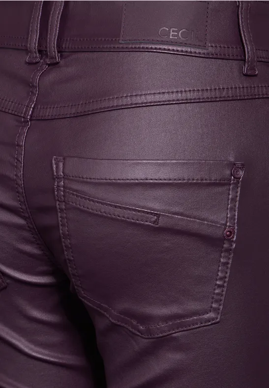 CECIL Pantalon enduit  - Style SCARLETT