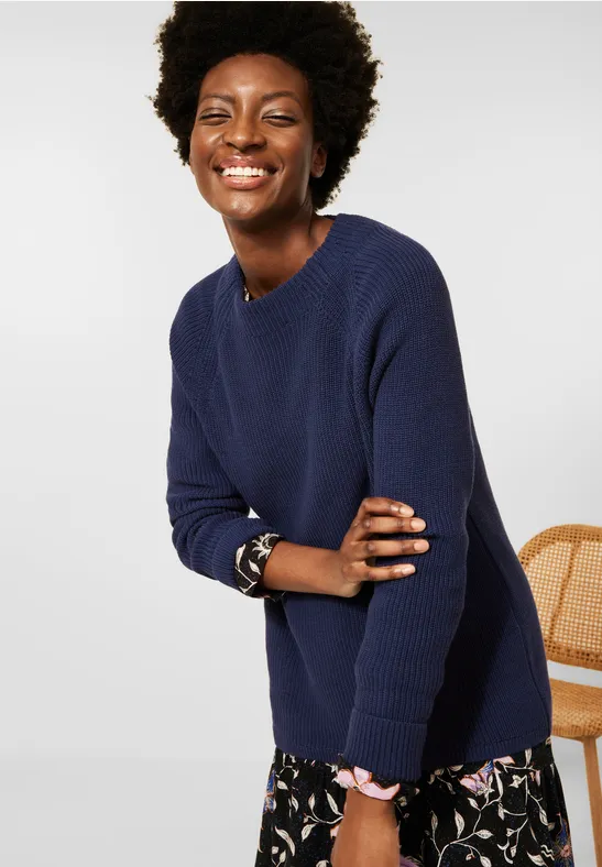 CECIL Pull avec manche raglan 