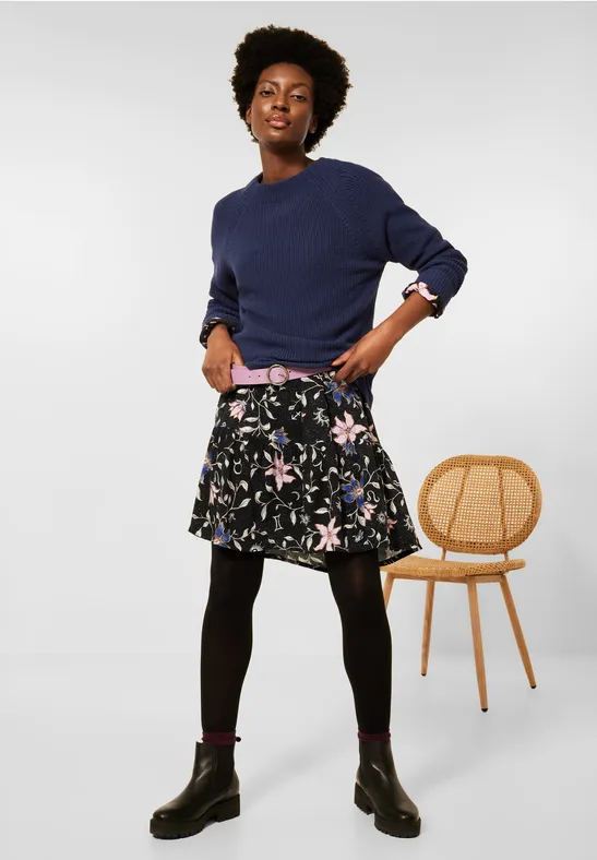 CECIL Pull avec manche raglan 