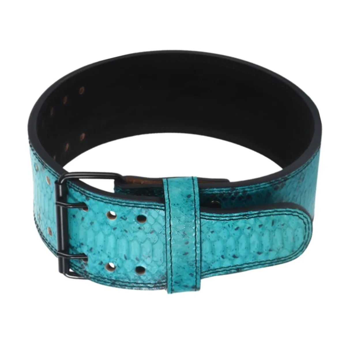 Ceinture de force en cuir, aspect abmé, modèle Armel