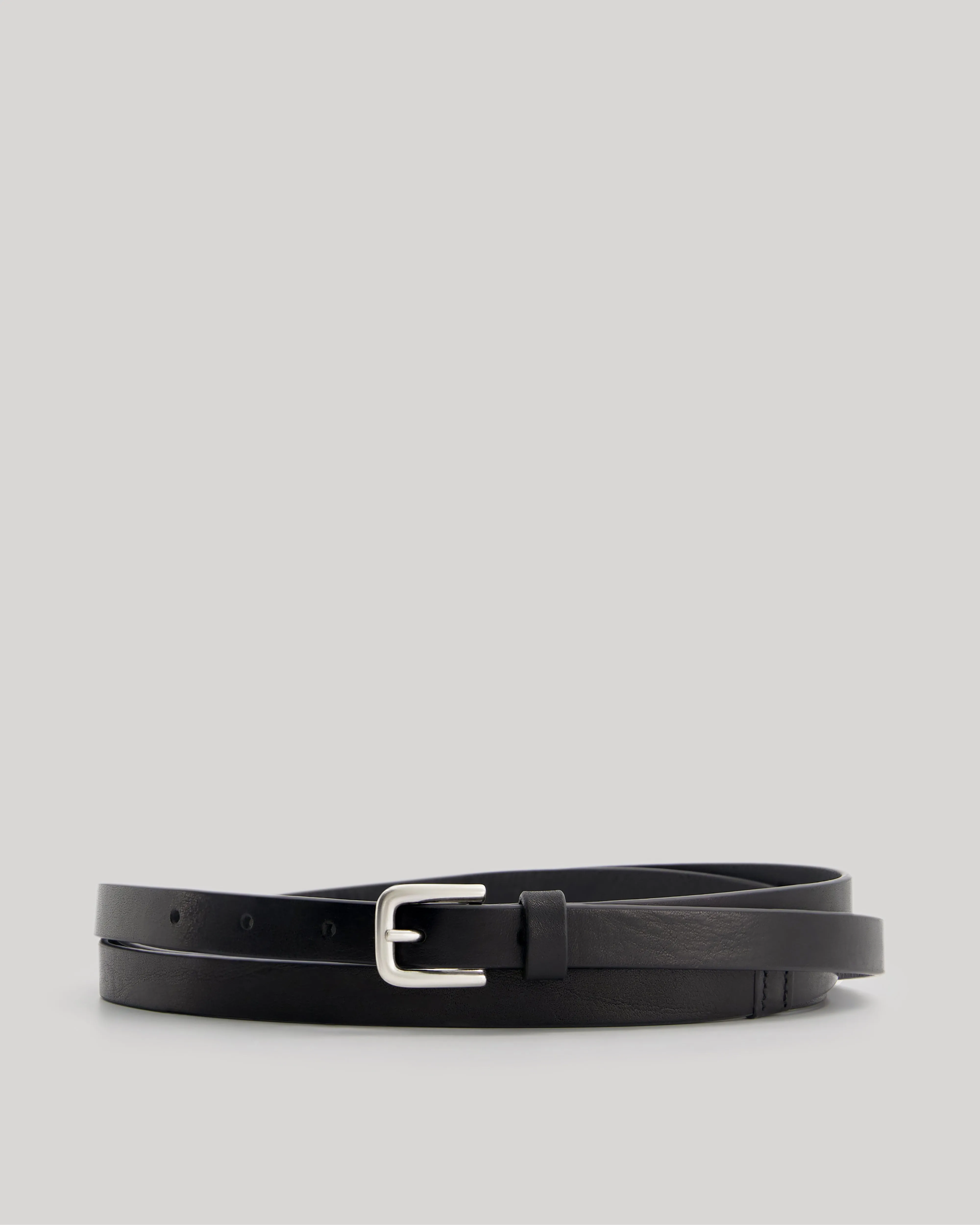 Ceinture Femme en cuir Noir Apoline