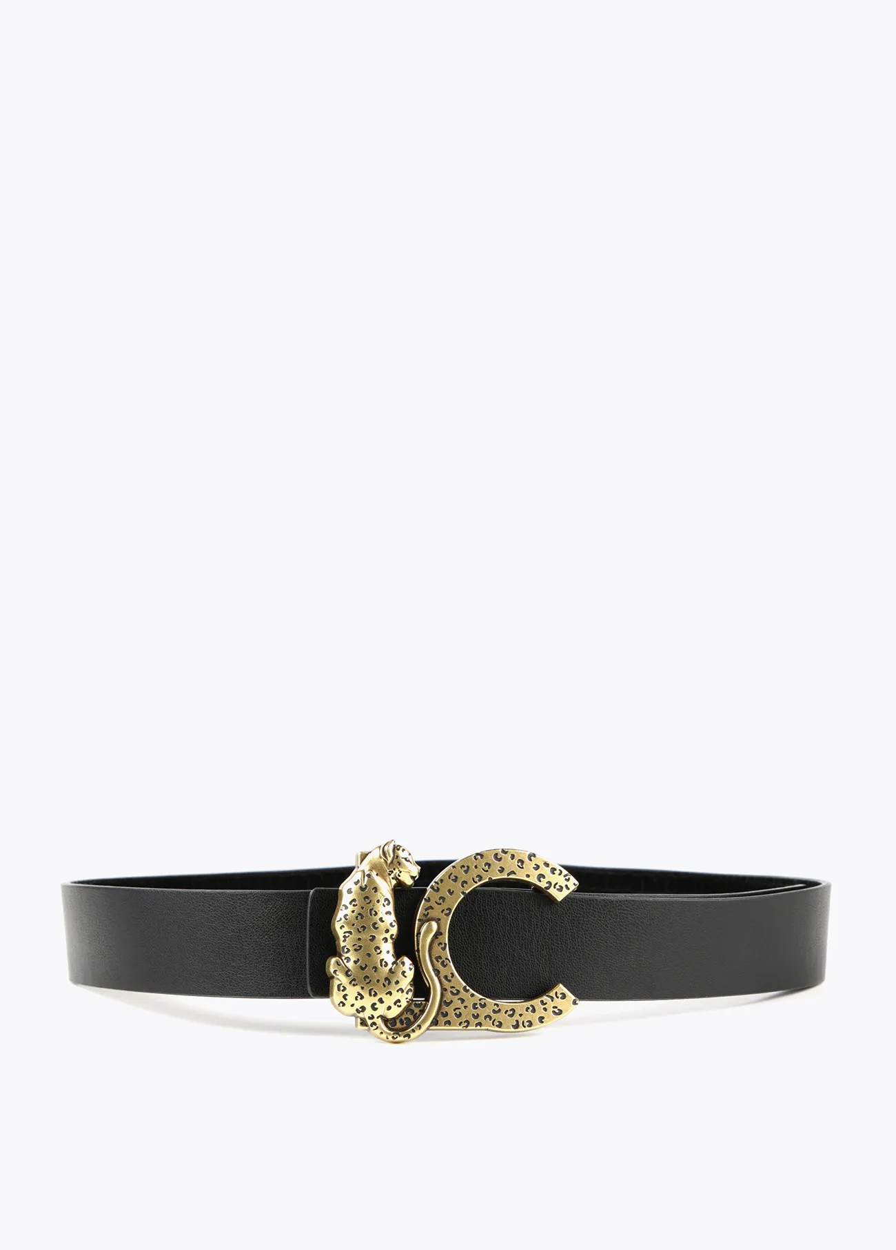 Ceinture réversible imprimé animal