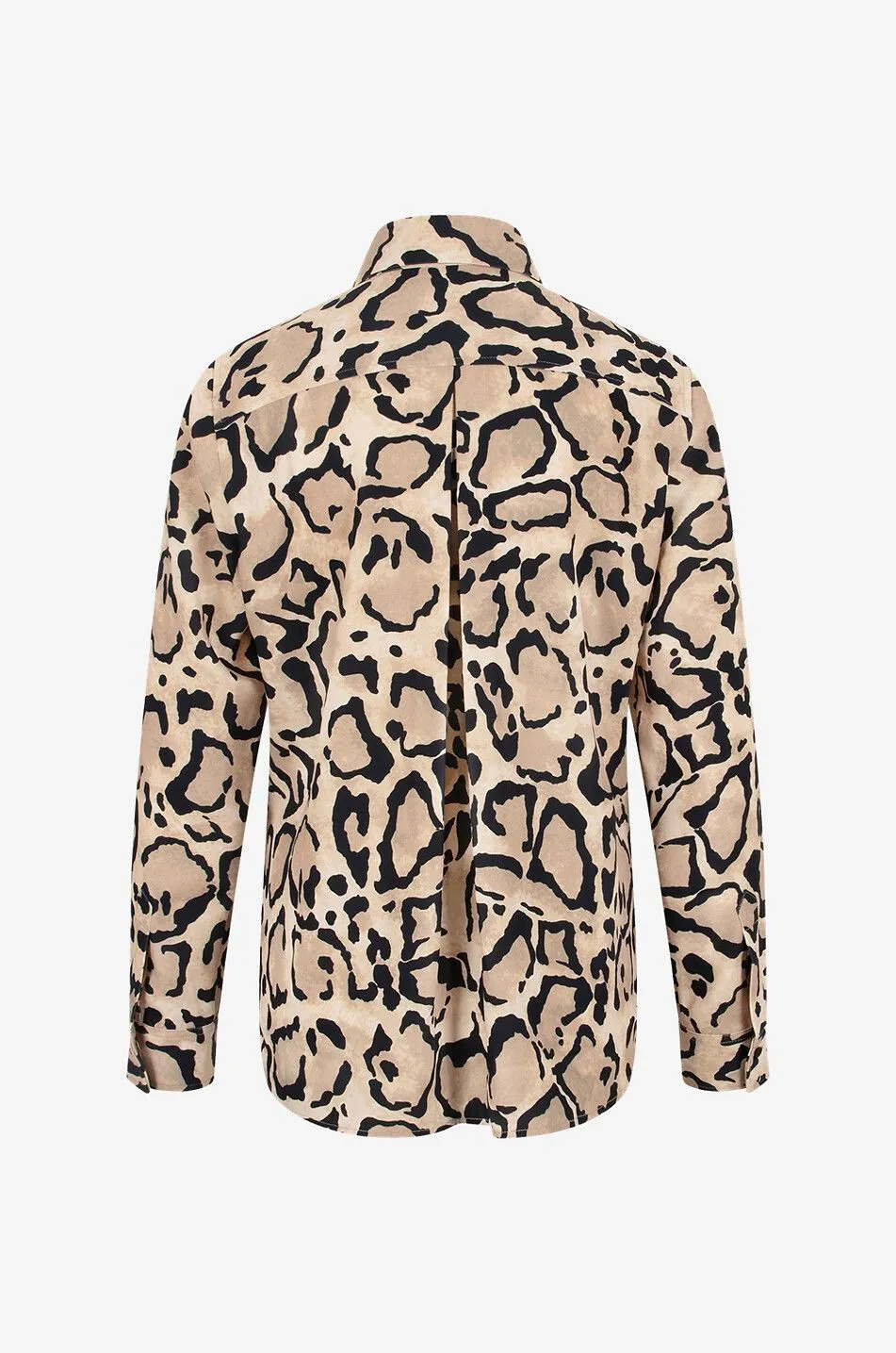 Chemise en crêpe imprimée Bengal