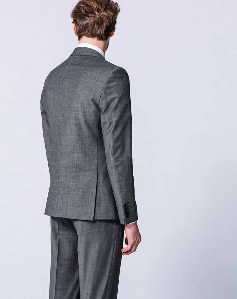 Costume faux uni gris mason