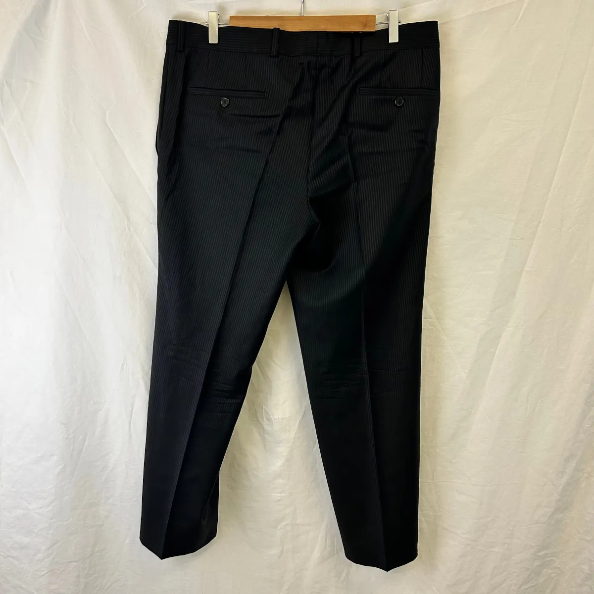 Costume à rayures verticales homme, Hugo Boss, taille 50/L 