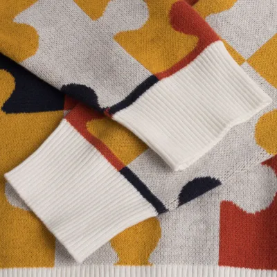 DIME - CAMO PUZZLE KNIT- Orange