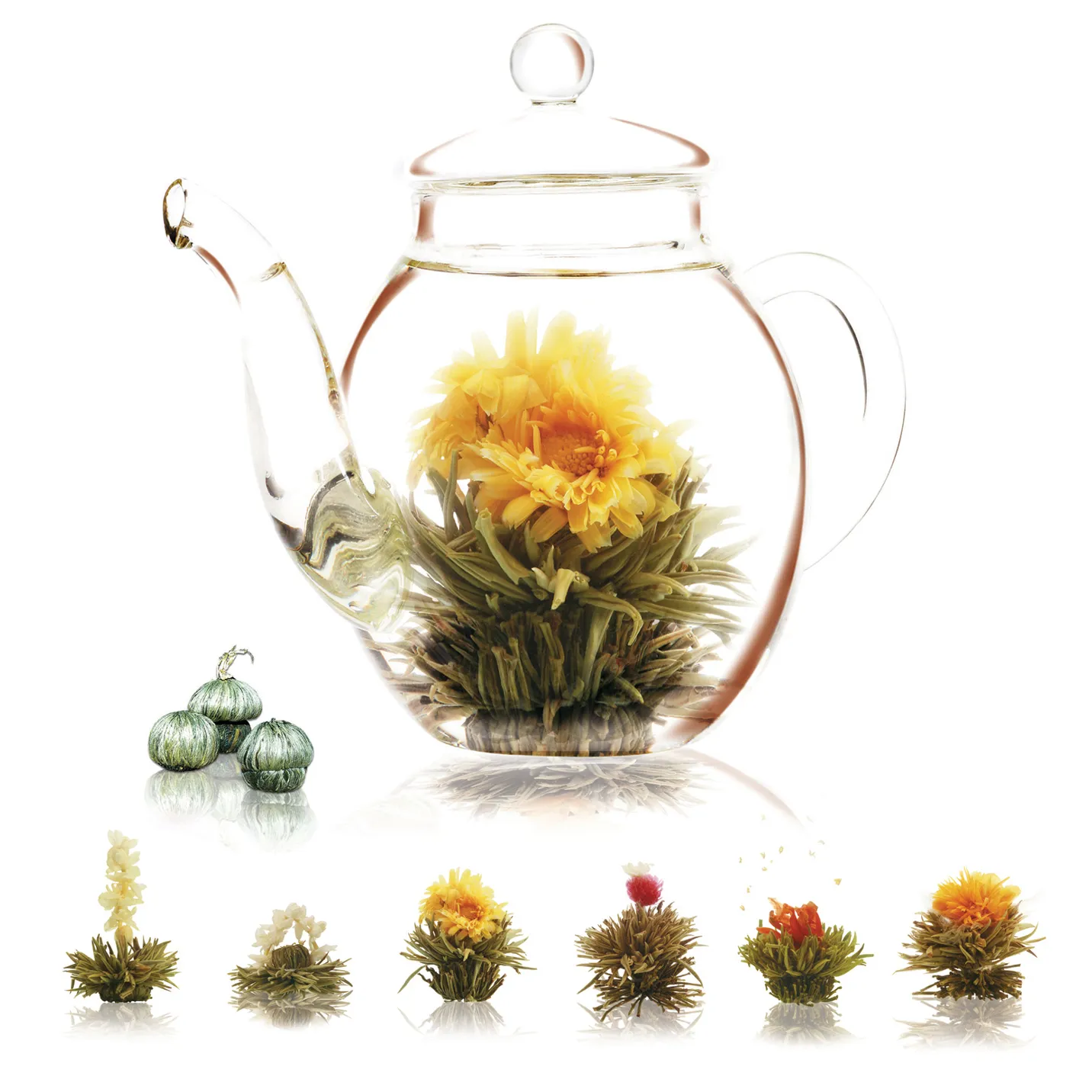 Fleurs de thé magiques