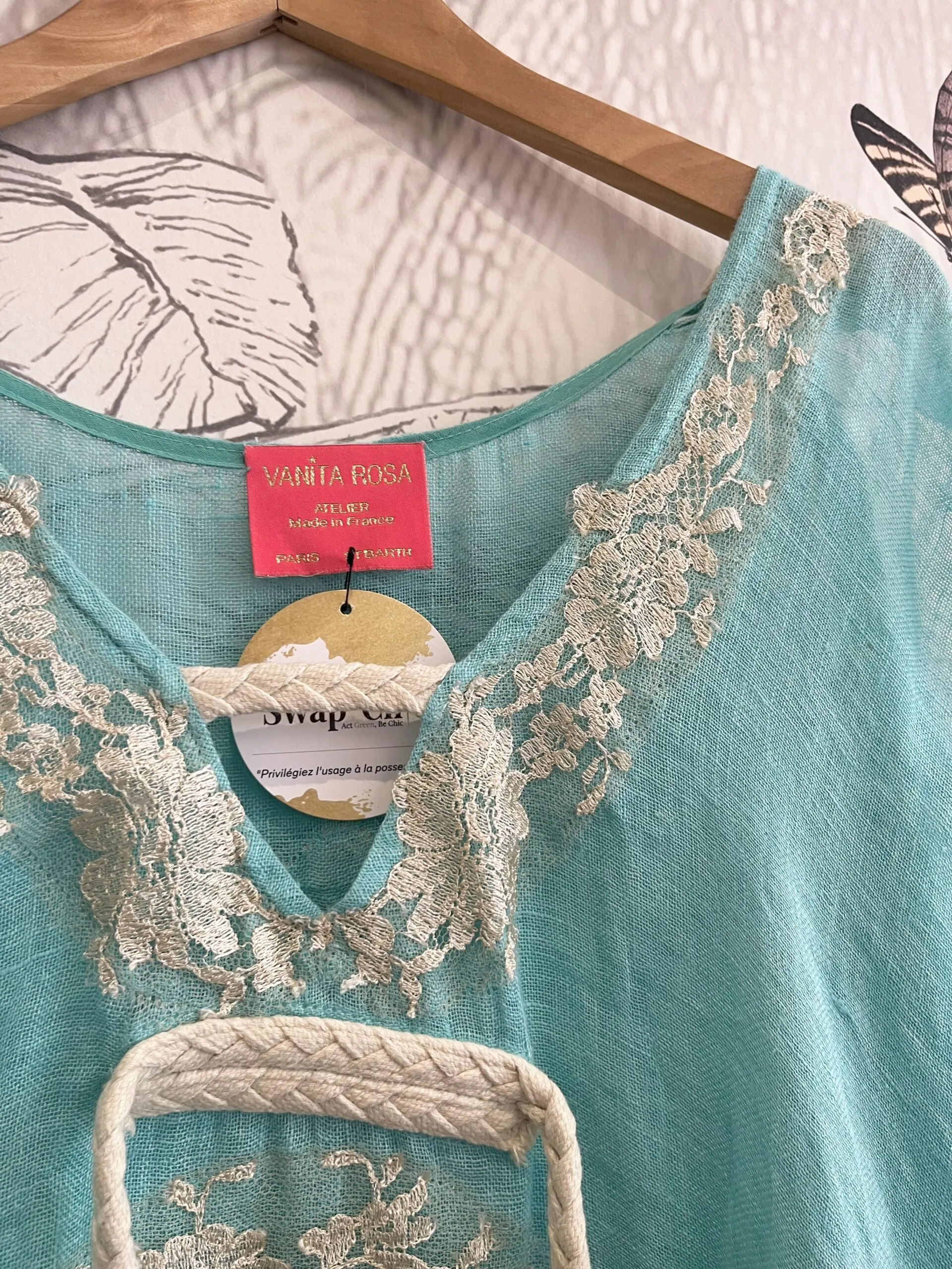 Haut Vanita Rosa / Taille S-M