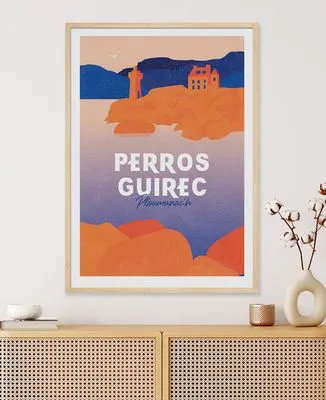 Impression sur toile Perros Guirec