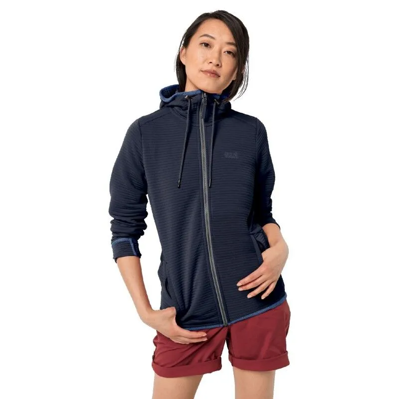 Jack Wolfskin Modesto Hooded Jkt - Polaire femme | Hardloop