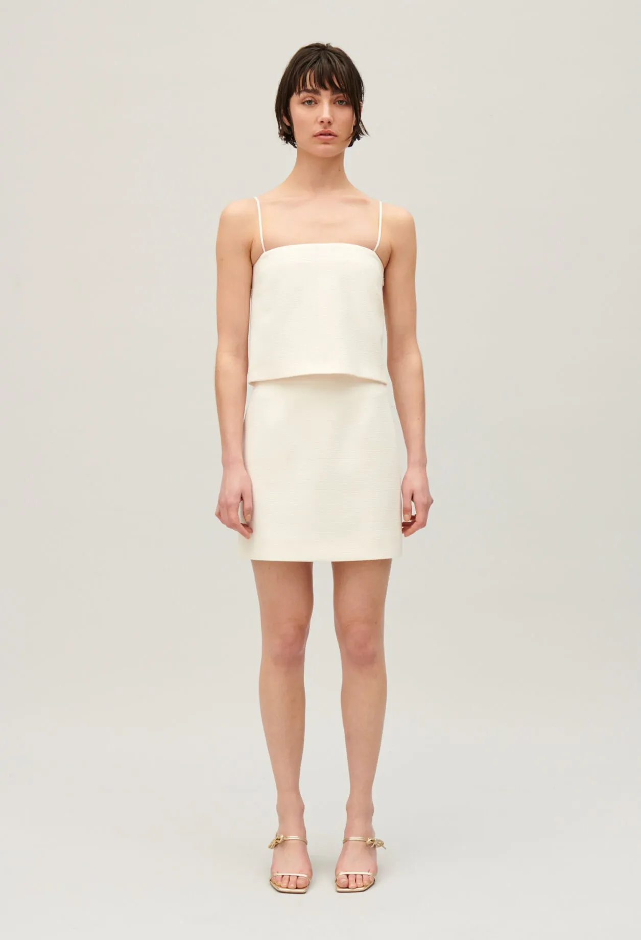 Jupe courte tweed | Claudie FR