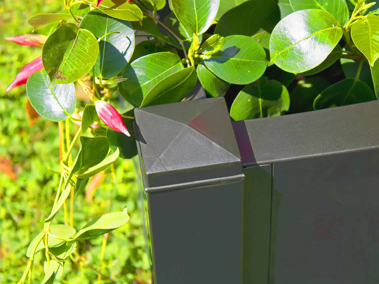 KHW Bac à fleurs avec trellis, 110 L