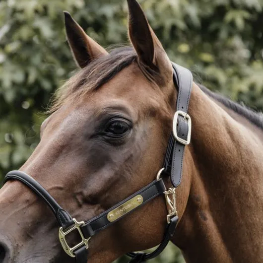 Licol cheval anatomique simili-cuir - Kentucky Horsewear - KENTUCKY HORSEWEAR - Licols cuir - Equestra