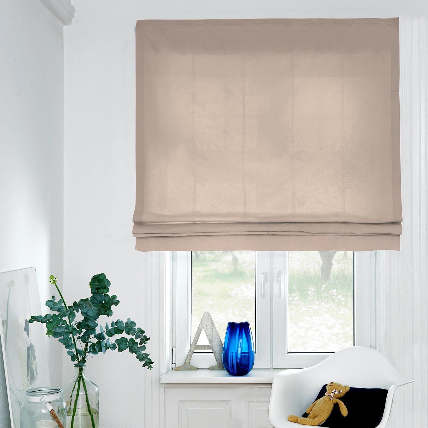 Lin de décoration Uni – anémone