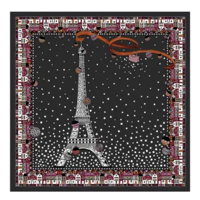 longchamp - carré de soie 50x50 cm