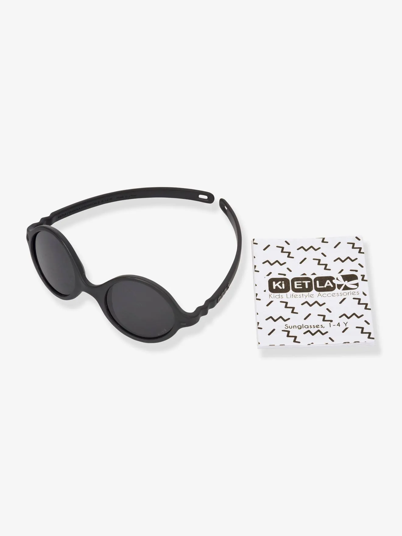 Lunettes Diabola 0-1 an Ki ET LA noir fonce uni - Ki ET LA