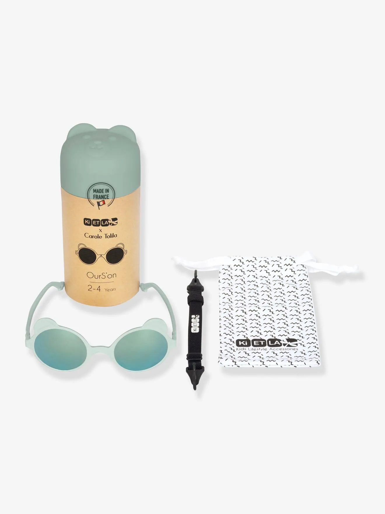 Lunettes Ourson 2-4 ans Ki ET LA beige moyen uni - Ki ET LA