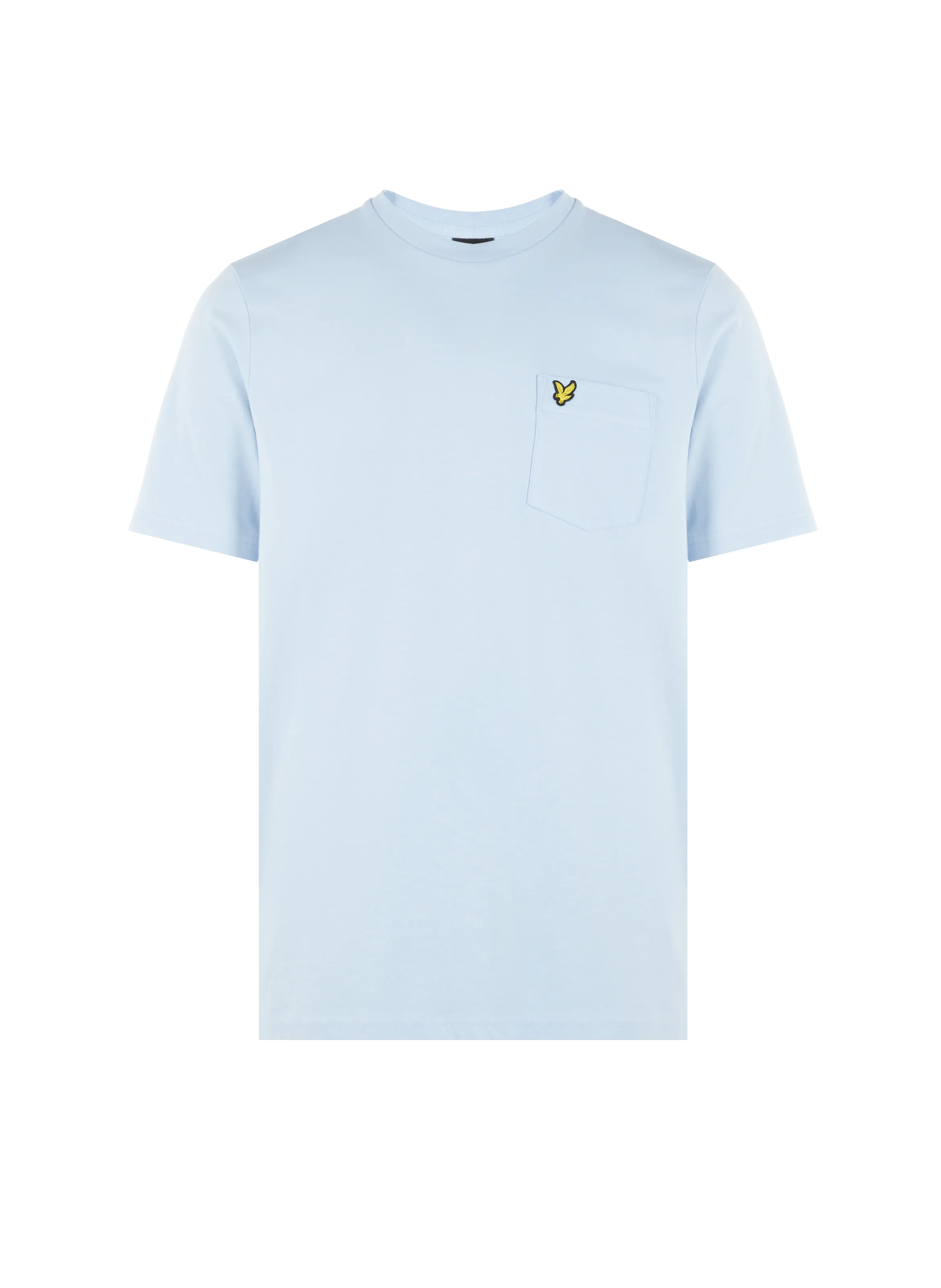 LYLE & SCOTT  T-shirt uni en coton - Bleu