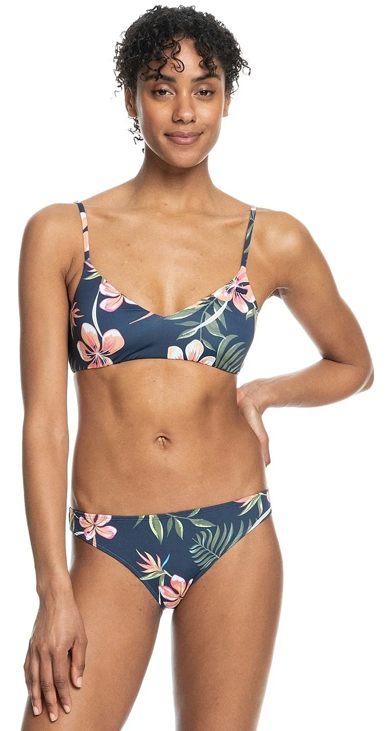 maillot de bain Roxy Into The Sun Athl Tri Set - BSP6/Mood Indigo Tropical Depht - women´s