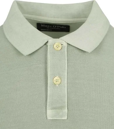 Marc O'Polo Polo Faded Vert Clair M22226653000-410 commander