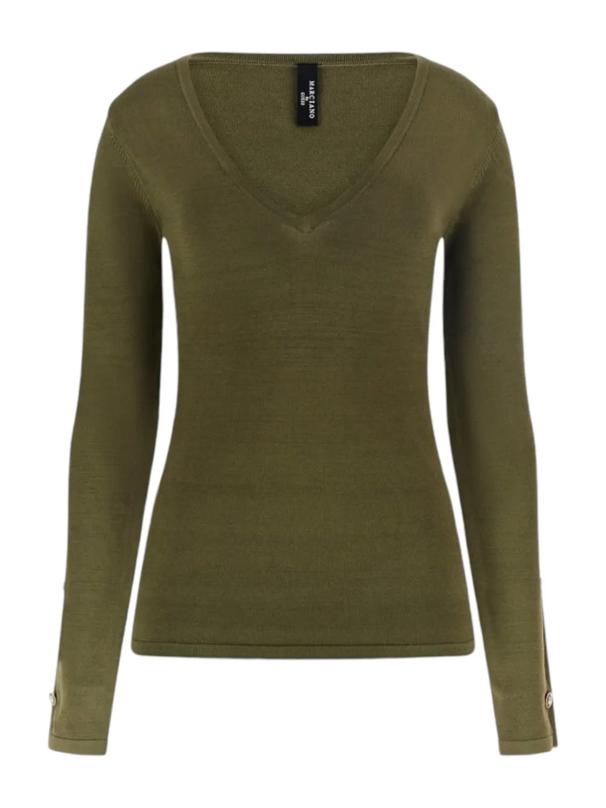 MARCIANO Maillot Femme Chiara Cut Out Ls To 4YGR16 5817Z G8F6 Vert