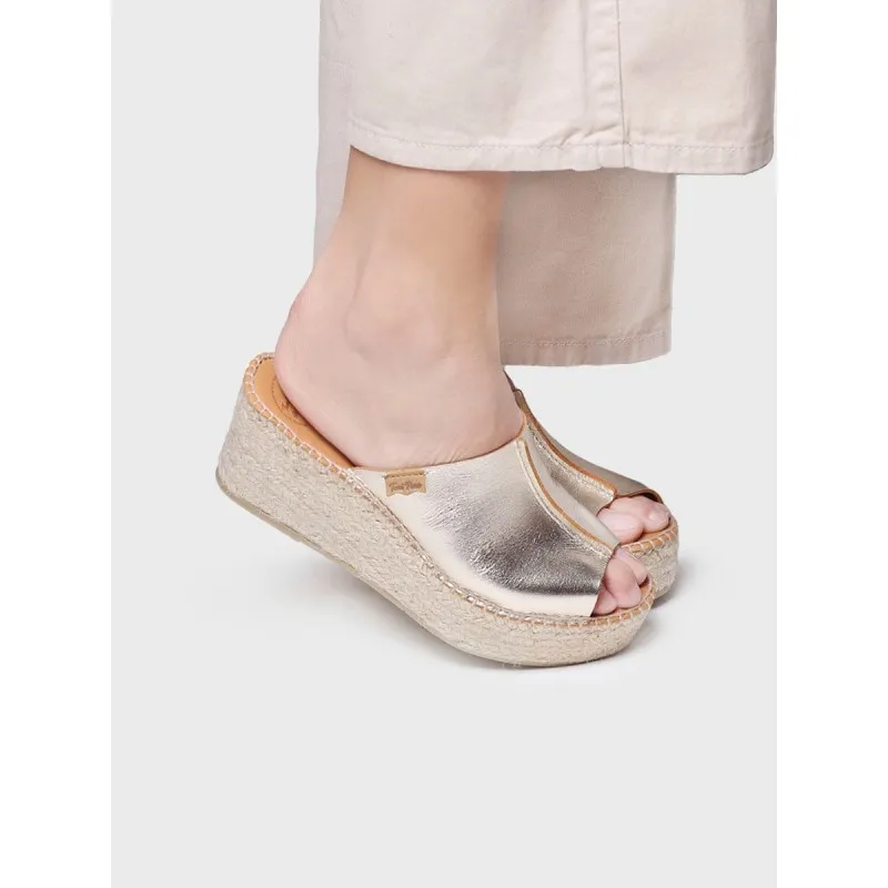 Mules Ivonne Toni Pons platine