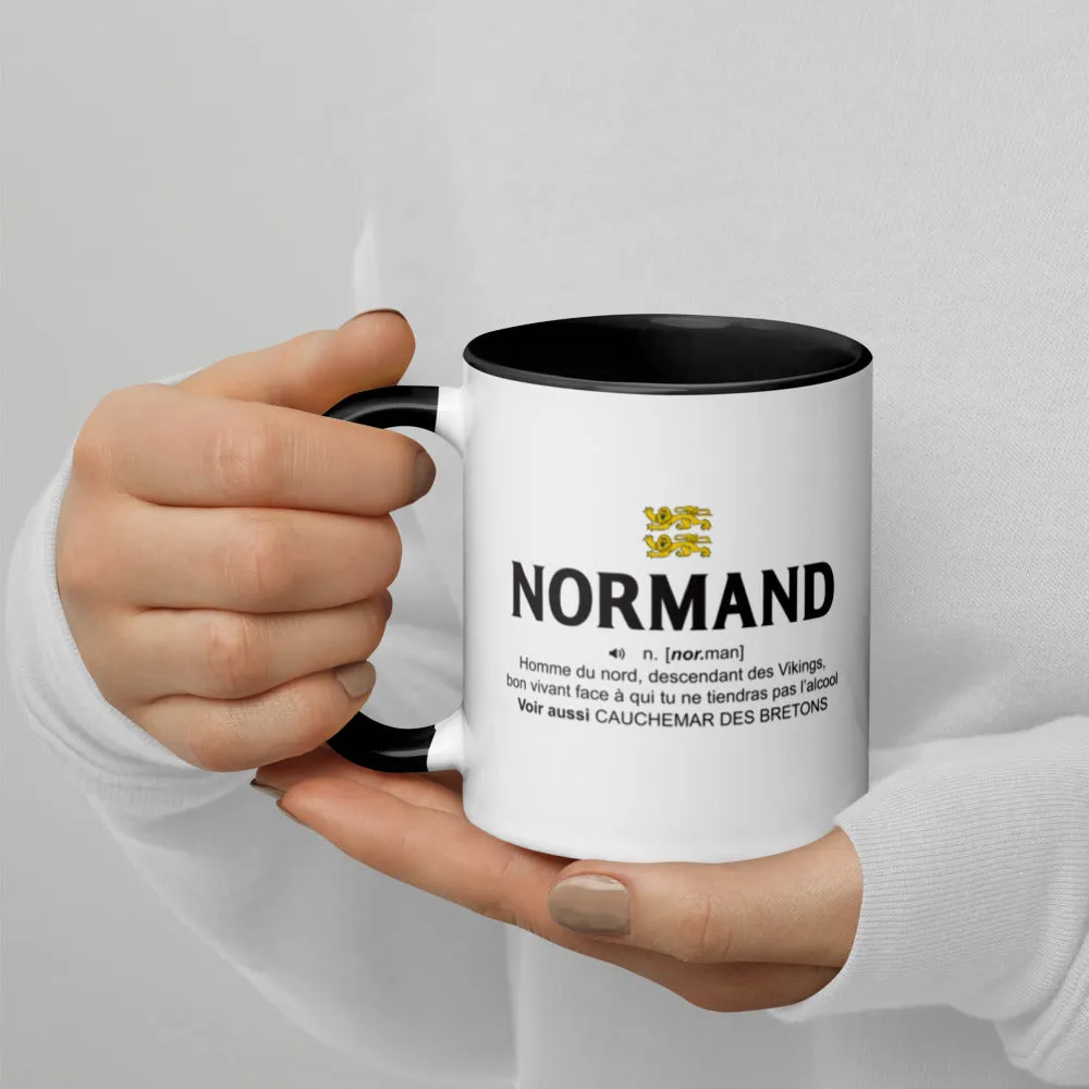 Normand définition humour - Tasse / Mug - Imprimé deux ctés