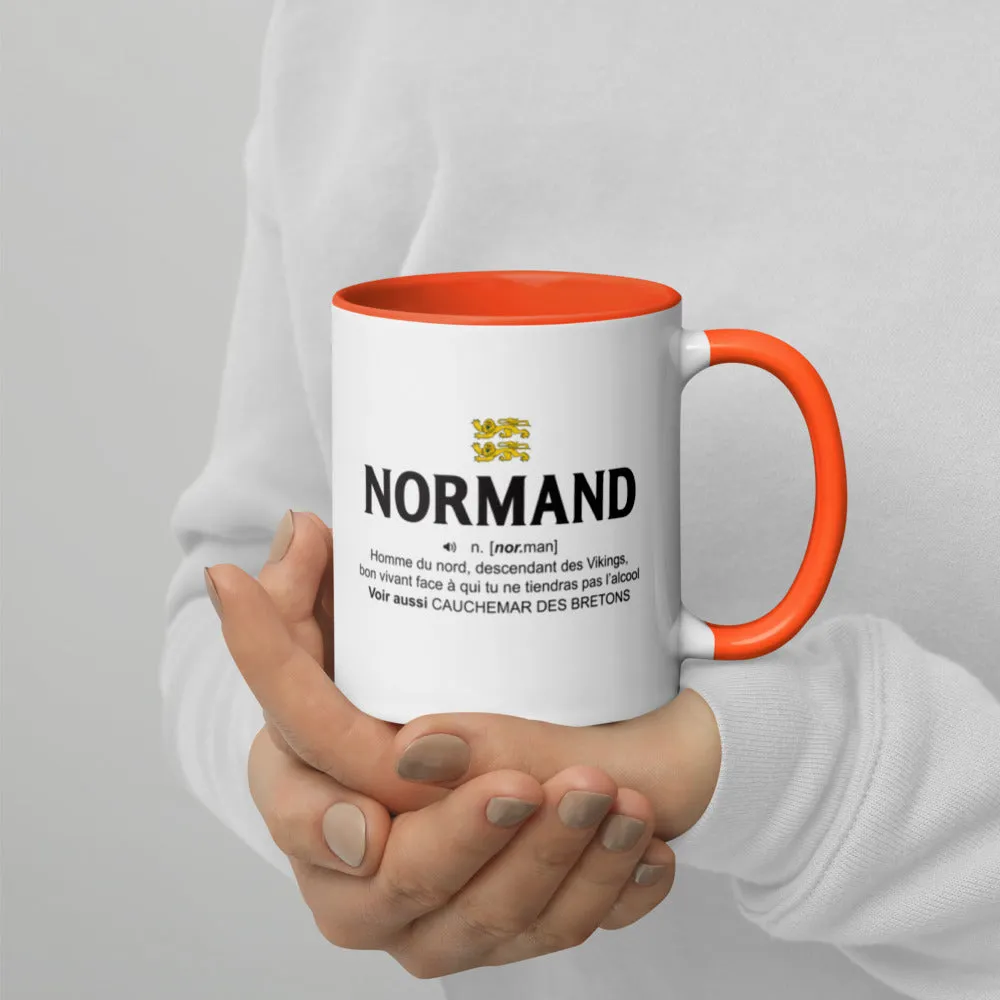 Normand définition humour - Tasse / Mug - Imprimé deux ctés
