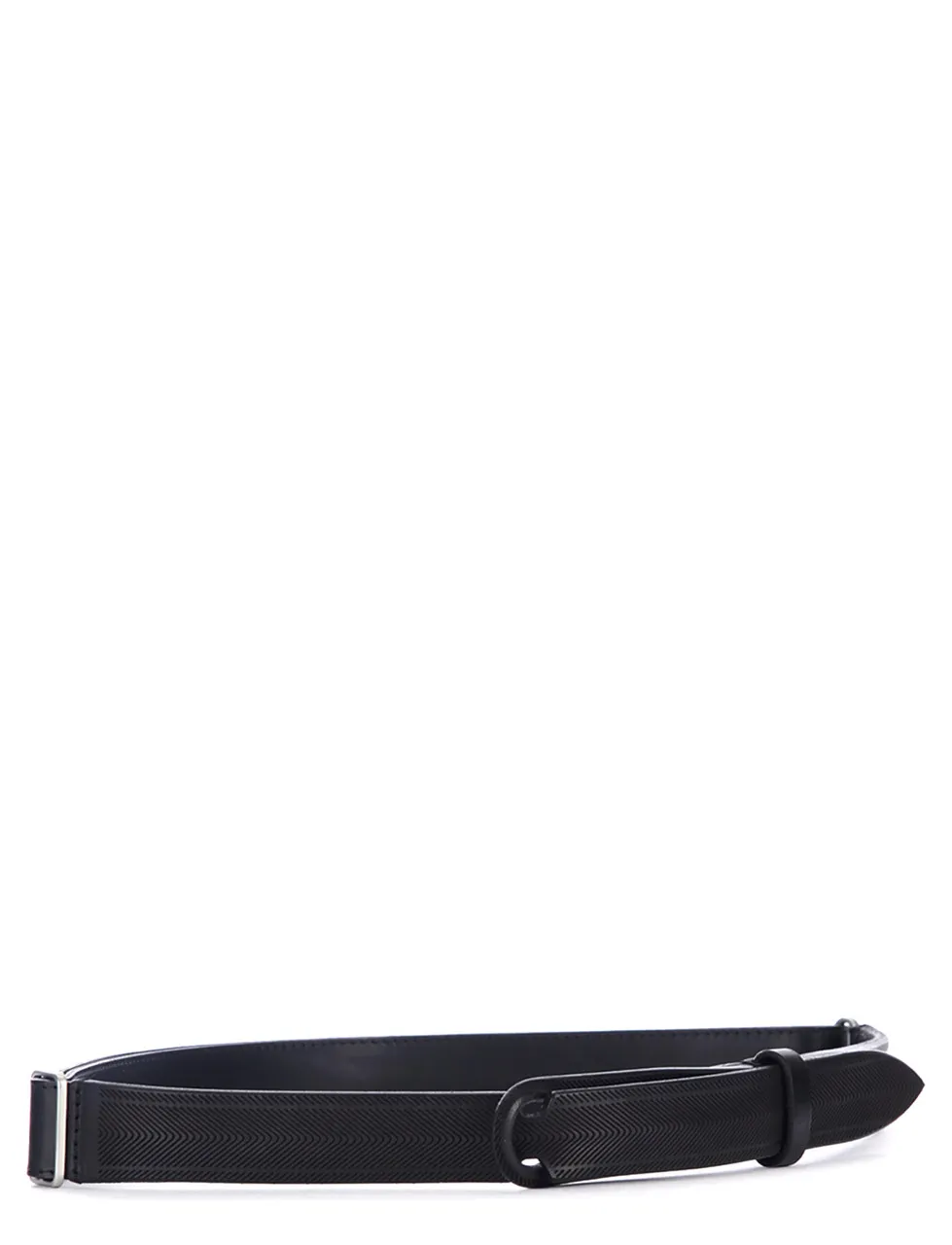 Orcinai Nobuckle ceinture noire 