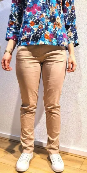 Pantalon beige 5 poches Agathe & Louise