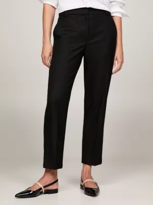 Pantalon slim droit | Noir | Tommy Hilfiger