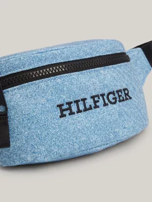 Petit sac banane Prep en denim pour enfant | Denim | Tommy Hilfiger