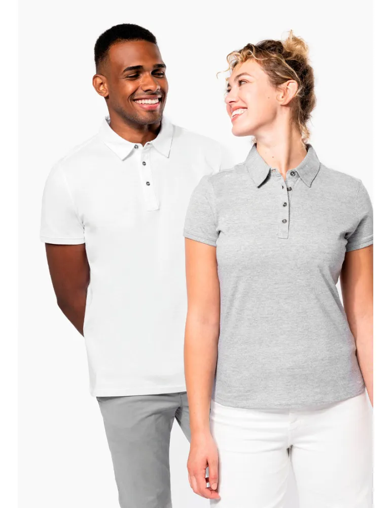 Polo homme en maille piqué personnalisable